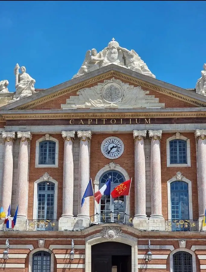 Studio Compans Central Avec Balcon - Metro & Universite Capitole A Pied - Checkin Autonome 툴루즈